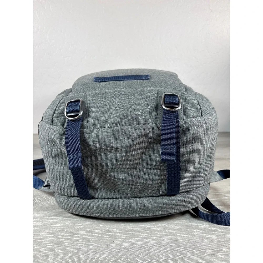 Timbuk2 Command Laptop Backpack Gray Navy Travel TSA Friendly Commuter Bag